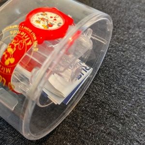 Vintage NWB Lordus Micky and Minnie Mouse Ladies Watch